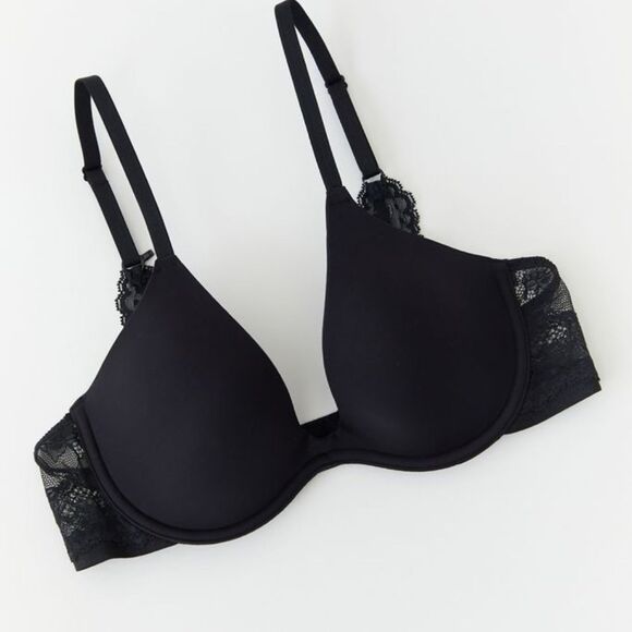 On Gossamer Beautifully Basic Lace Bra - Picture 1 of 9
